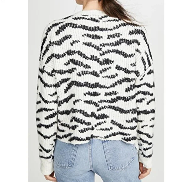 New Line the Label Knit Sweater in Equine Sz S - Picture 2 of 12